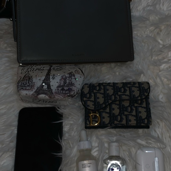 ALL SAINTS Grey Crossbody Purse/bag - Never worn - Picture 15 of 16